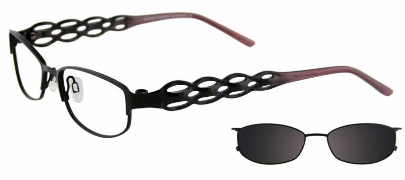 EasyClip EC227 With Magnetic Clip-On Lens Eyeglasses