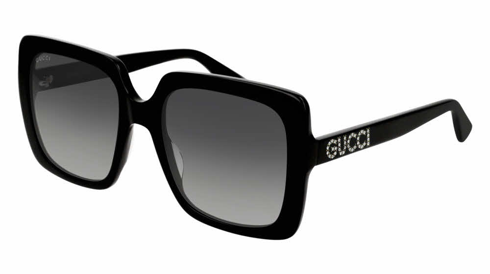 Gucci GG0418S: Black Square Sunglasses
