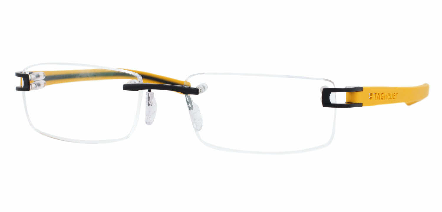 TAG Heuer Reflex Fold Rimless Track S 7643 Eyeglasses Free Shipping