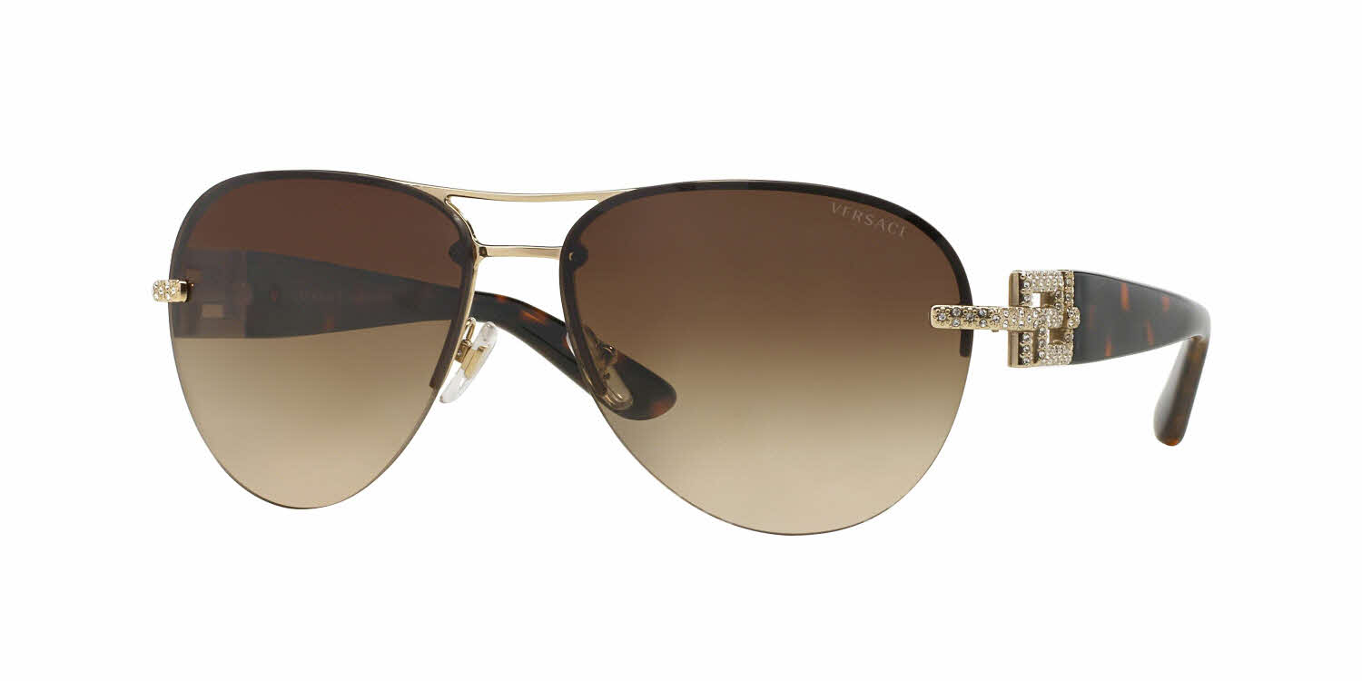versace women's polarized sunglasses