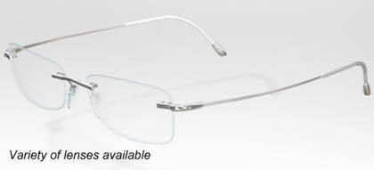Silhouette Rimless 7554 Titan X Chassis Eyeglasses