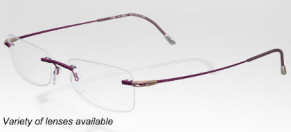Silhouette Rimless Eyeglasses 7554 Titan X Chassis
