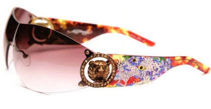 Ed Hardy EHS 030 White Tiger Sunglasses