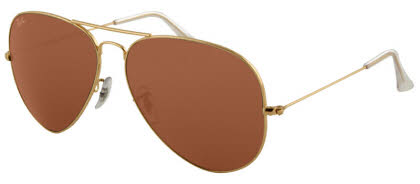 RayBan RB3026 Large Metal II Aviator Prescription Sunglasses