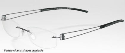 Silhouette Rimless Eyeglasses 7759 Titan Elements