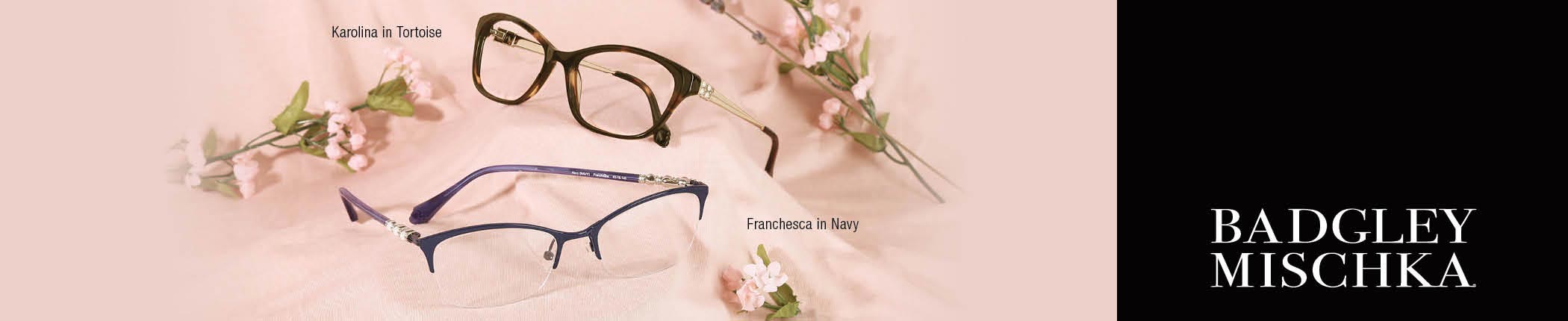 Shop Badgley Mischka Eyeglasses & Sunglasses - featuring Badgley Mischka Karolina and Badgley Mischka Franchesca
