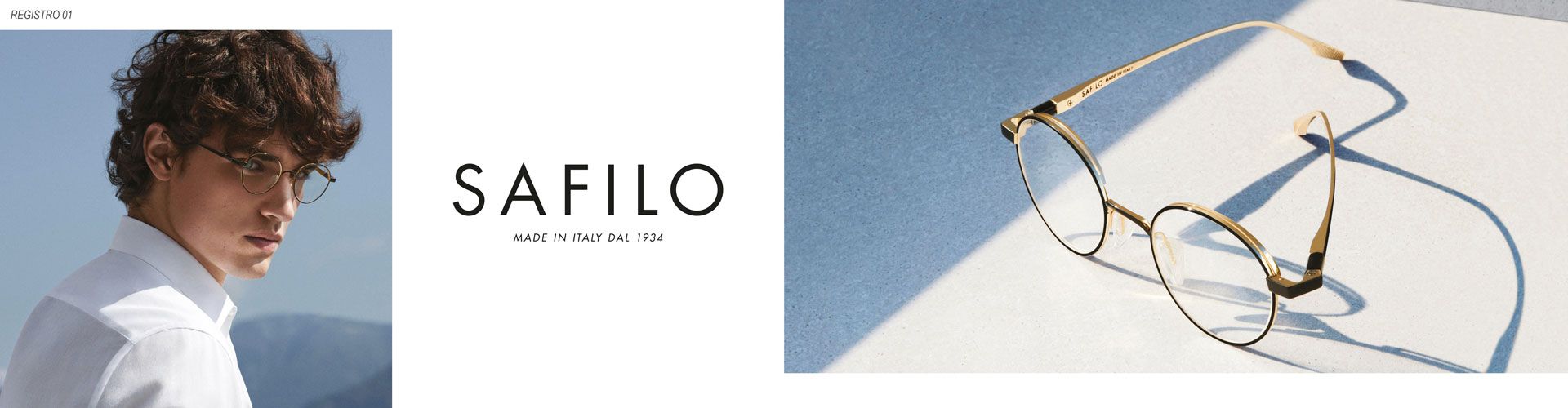 Shop Safilo Eyeglasses - model Registro 01 featured