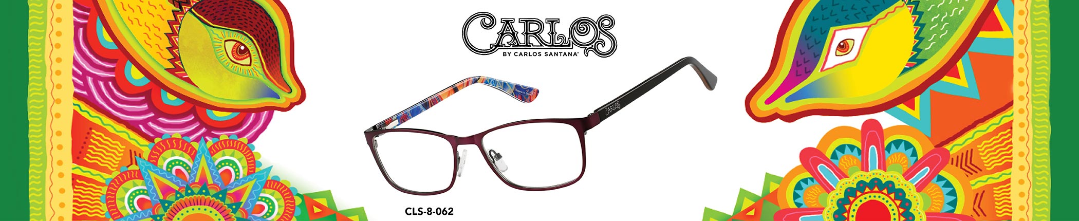 Shop Carlos by Carlos Santana Eyeglasses - model CLS 08 featured