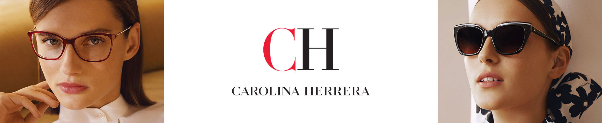 Shop Carolina Herrera Eyeglasses & Sunglasses - featuring Carolina Herrera VHE852K and Carolina Herrera SHE832