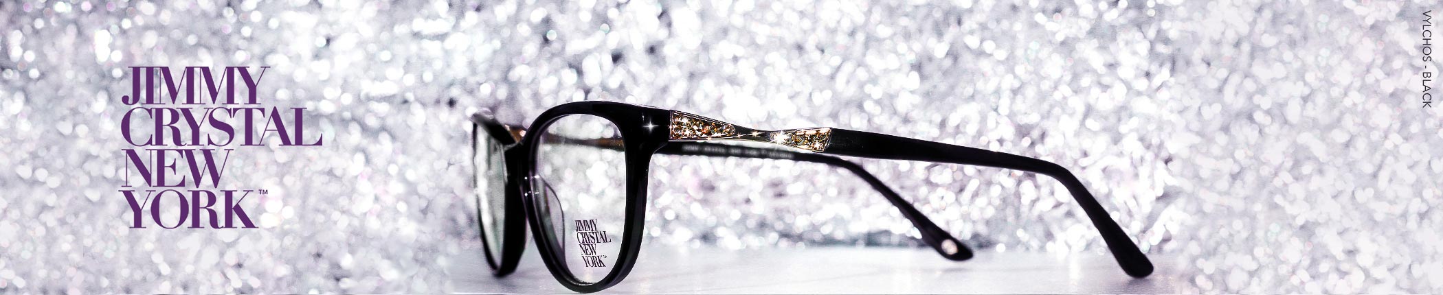 Shop Jimmy Crystal New York Eyeglasses & Sunglasses - featuring Vlychos