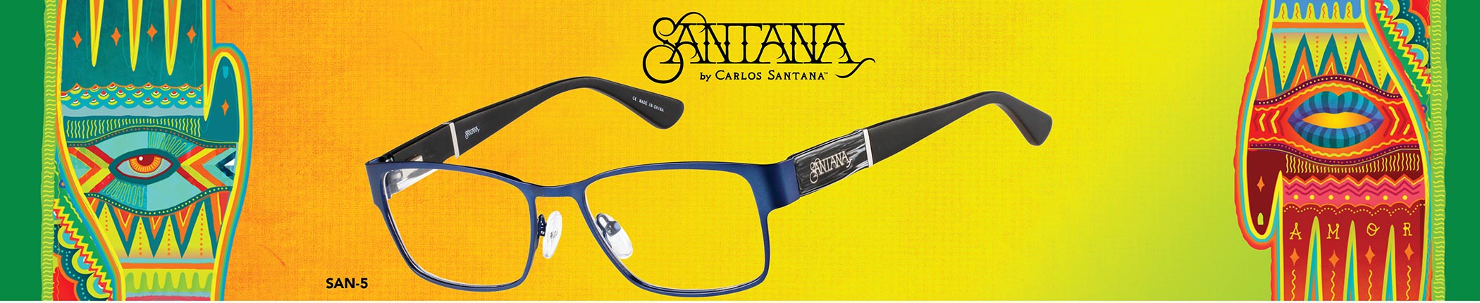 Shop Santana by Carlos Santana Eyeglasses - featuring SAN 05