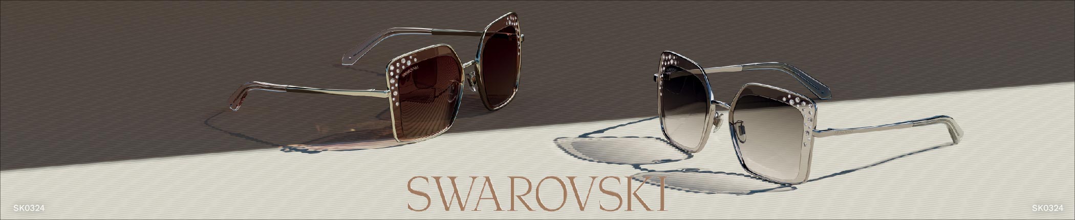 Shop Swarovski Sunglasses - featuring SK0324-H