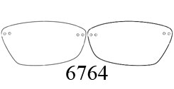 6764
