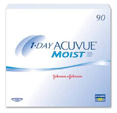 1 Day Acuvue Moist 90 Pack Contact Lenses