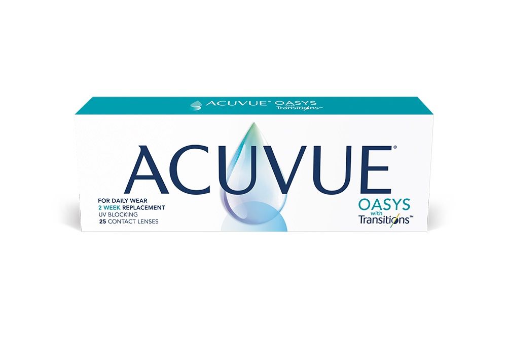 Acuvue Oasys Transitions 25pk Contact Lenses