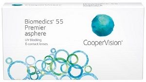 Biomedics 55 Premier 6pk Contact Lenses