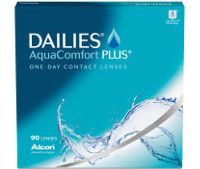 Dailies AquaComfort Plus - 90 Pack Contact Lenses