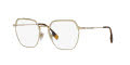 Burberry BE1371 Light Gold (1109) Eyeglasses - Color Image