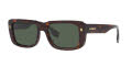 Burberry BE4376U Dark Havana Dark Green (300271) Sunglasses - Color Image