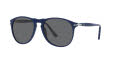 Persol PO9649S Solid Blue / Dark Grey (1170B1) Sunglasses - Color Image
