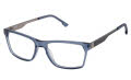 XXL Battlehawk Chambray Blue Eyeglasses - Color Image