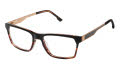 XXL Battlehawk Umber Brown Eyeglasses - Color Image