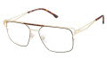 XXL Dynamo Gold Eyeglasses - Color Image