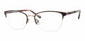 Adensco Ad 243 Matte Brown (04IN) Eyeglasses - Color Image