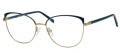 Adensco AD 253 Gold Copper (DDB) Eyeglasses - Color Image