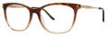 Adensco Ad 246 Brown Crystal (YL3) Eyeglasses - Color Image