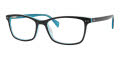 Adensco Ad 237 Black Turquoise (0EL9) Eyeglasses - Color Image