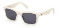 Adidas OR0105 Matte White / Smoke Lens (21A) Sunglasses - Color Image