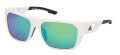 Adidas SP0102 Matte White (21Q) Sunglasses - Color Image
