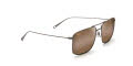 Maui Jim Aeko-886 Satin Sepia / HCL Bronze PolarizedPlus2 Lens (H886-01) Sunglasses - Color Image