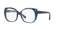 Alain Mikli A03160 Cyberpunk Violet/Teal (3) Eyeglasses - Color Image