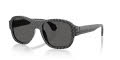 Alain Mikli A05519 New Damier Black/Grey/Dark Grey (0658S4) Sunglasses - Color Image