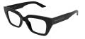 Alexander McQueen AM0453O Black (1100) Eyeglasses - Color Image