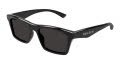 Alexander McQueen AM0472S Black/Grey (1100L1) Sunglasses - Color Image