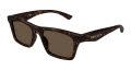 Alexander McQueen AM0472S Tortoise/Brown (4402D1) Sunglasses - Color Image