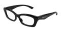 Alexander McQueen AM0474O Black (1100) Eyeglasses - Color Image