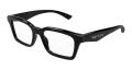 Alexander McQueen AM0476O Black (1100) Eyeglasses - Color Image