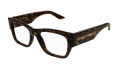 Alexander McQueen AM0436O Tortoise (002) Eyeglasses - Color Image