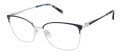 Alexander Abigail Navy Eyeglasses - Color Image