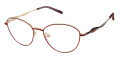 Alexander Amelia Burgundy Eyeglasses - Color Image