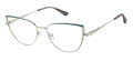 Alexander Florence Green Eyeglasses - Color Image