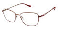 Alexander Magdaline Burgundy Eyeglasses - Color Image