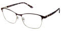 Alexander Sharmain Plum Eyeglasses - Color Image