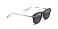 Maui Jim Alika-837 Black with Gold / Nuetral Grey PolarizedPlus2 Lens (837-02) Sunglasses - Color Image
