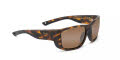 Maui Jim Amberjack - 896 Matte Tortoise with Black rubber / HCL® Bronze Bi-Gradient PolarizedPlus2 Lens (H896-10) Sunglasses - Color Image