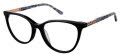 Ann Taylor AT350CP Black (C01) Eyeglasses - Color Image